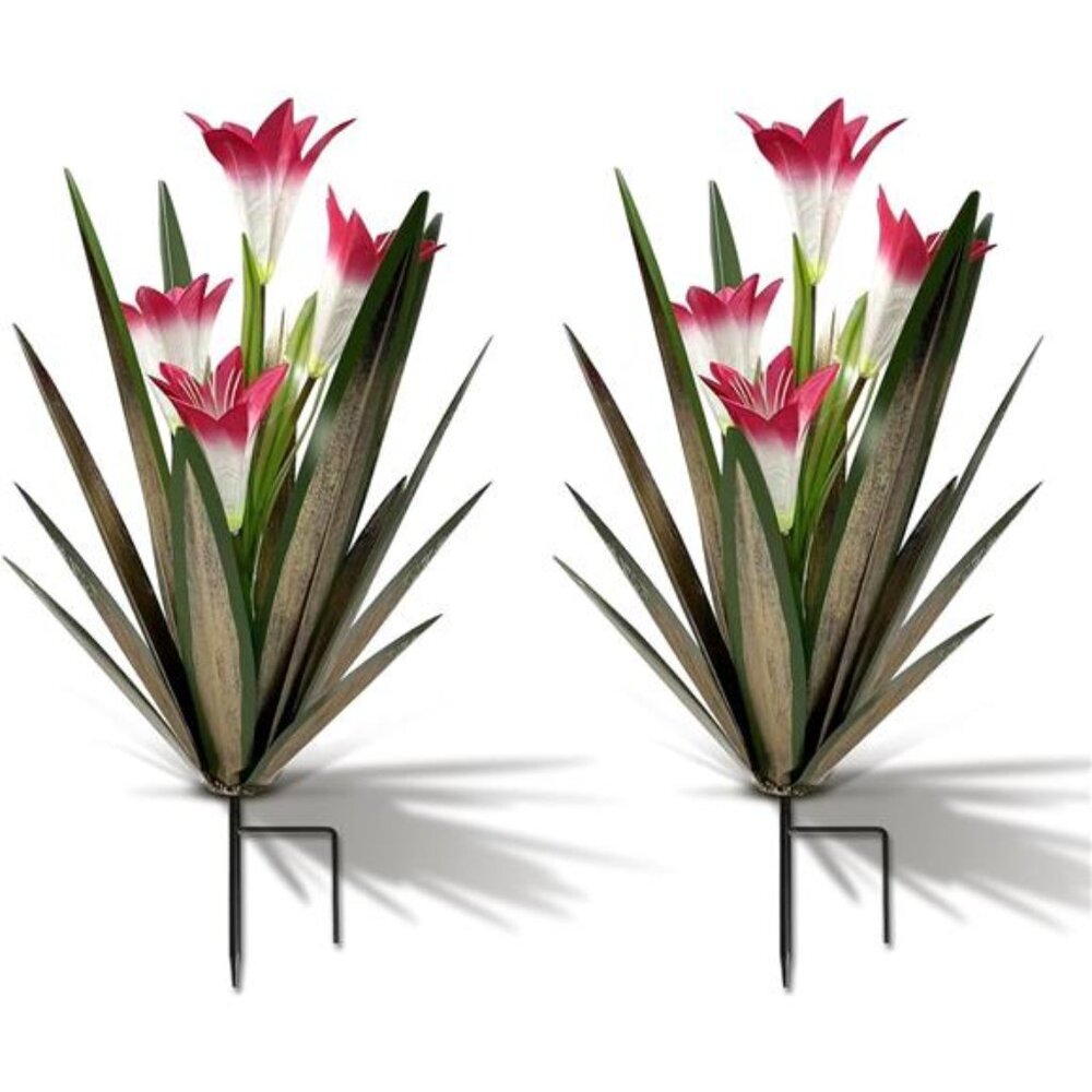 Homight Metal Agave Plant Outdoor Decoration Outdoor Garden Decoration Lily